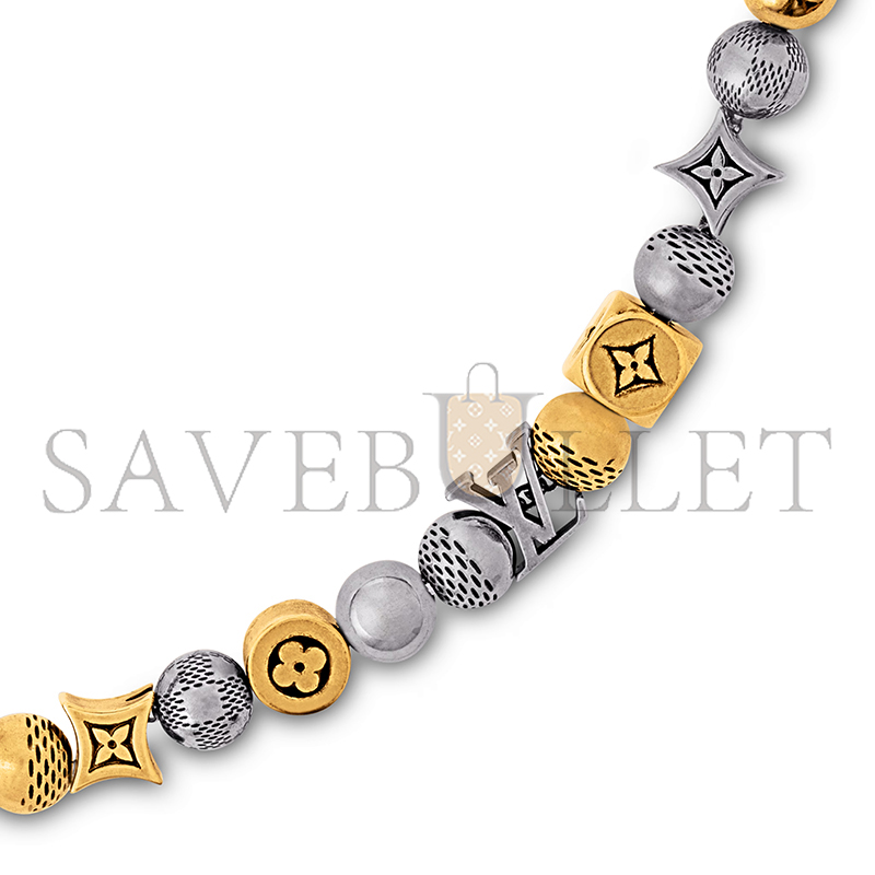 LOUIS VUITTON DAMIER PARTY NECKLACE M02234 LOUIS VUITTON DAMIER PARTY NECKLACE M02234
